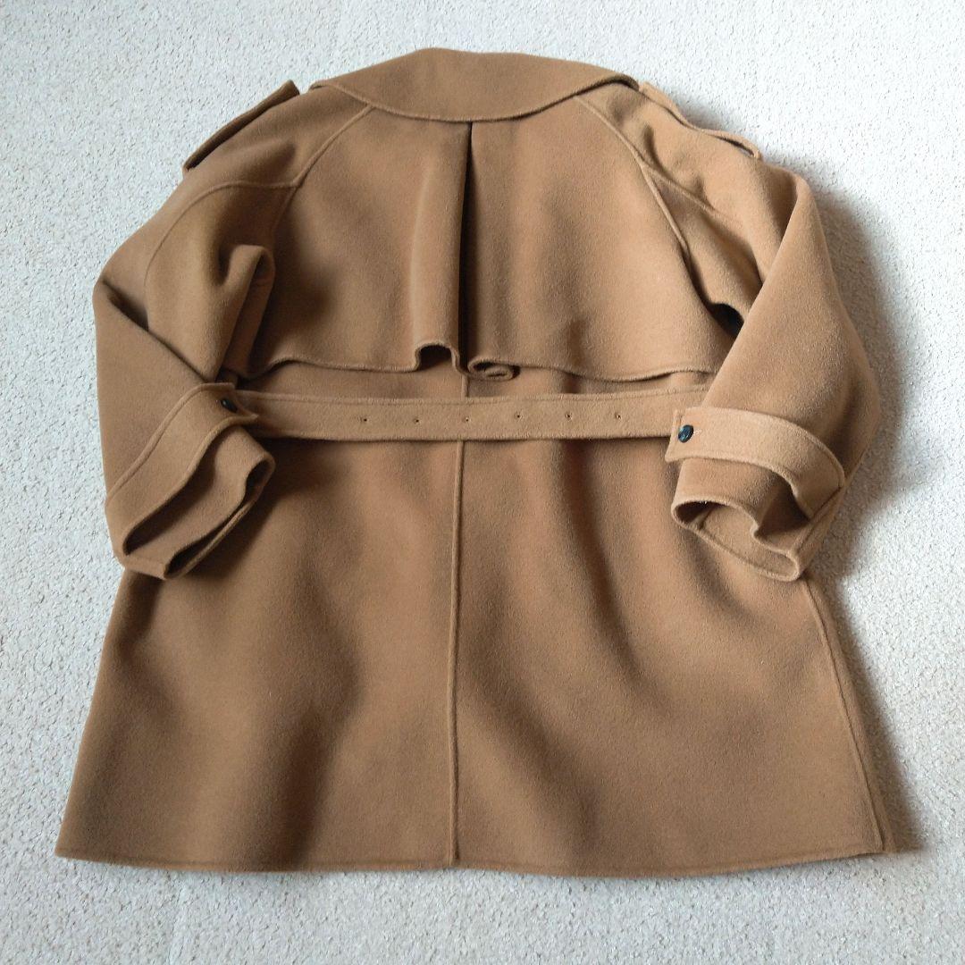 anuans アニュアンス リバーウールミドルトレンチコート