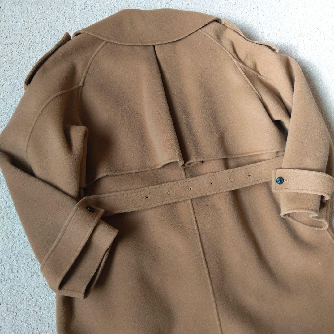 anuans アニュアンス リバーウールミドルトレンチコート