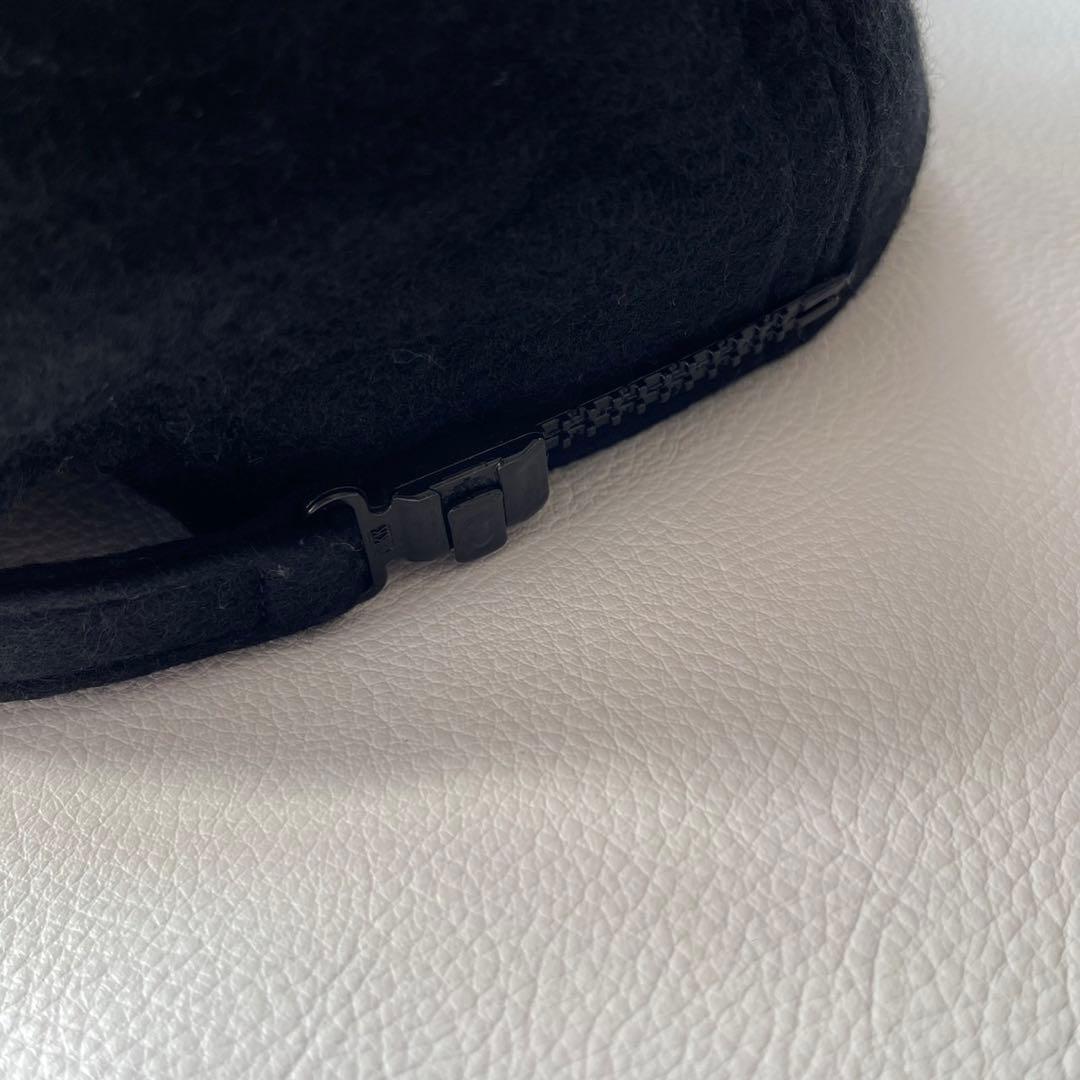 当時物 バイク カワサキ kawasaki ヴィンテージ 刺繍 ウールキャップ