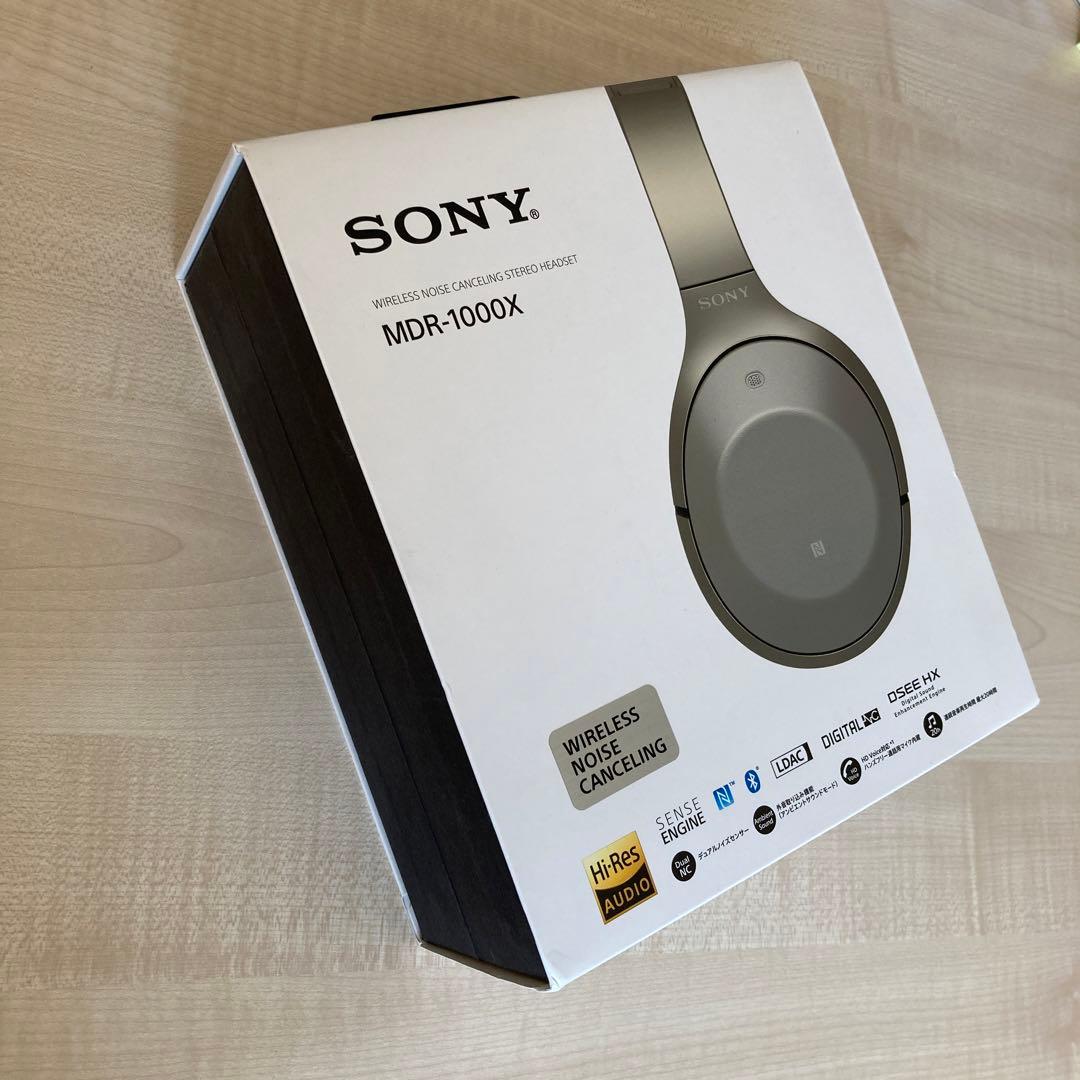 ソニー　MDR-1000X ノイズキャンセリングヘッドセット