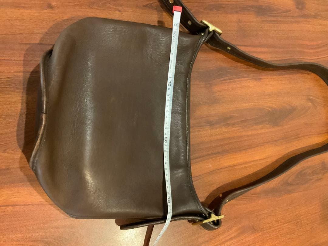 オールドコーチ ブラウン 本革 バケツバッグ OLD COACH