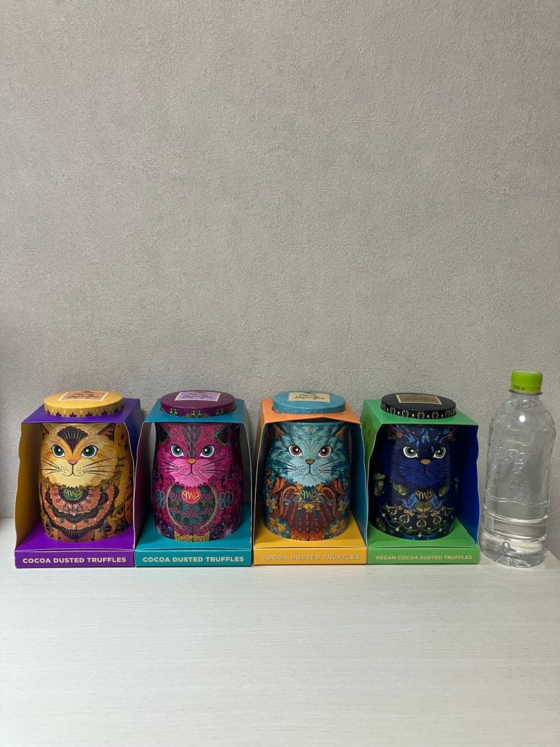 Monty Bojangles モンティボージャングル　空き缶　猫　4匹セット