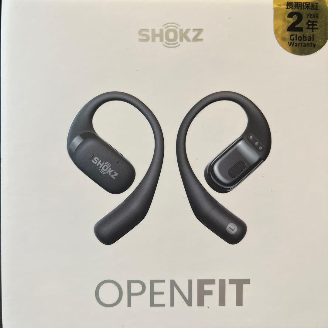 【極美品・早い者勝ち】SHOKZ OPENFITイヤホン＆専用ケース｜保証付き
