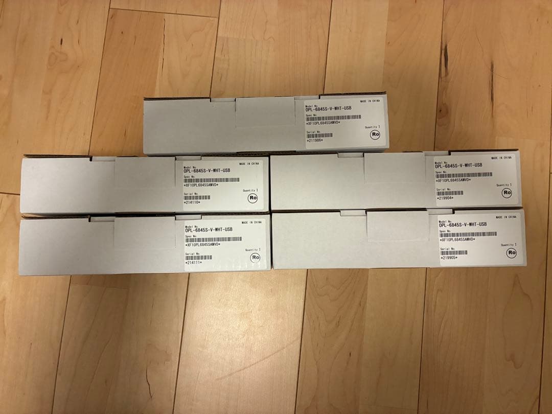 【新品未使用】OPL-6845S-USB バーコードリーダー 5個セット