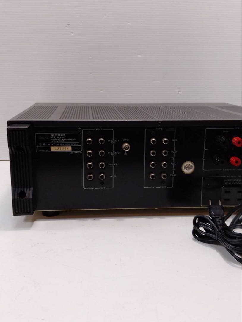 【希少】TRIOトリオ KA-8300 プリメインアンプ ハイスピードDCアンプ