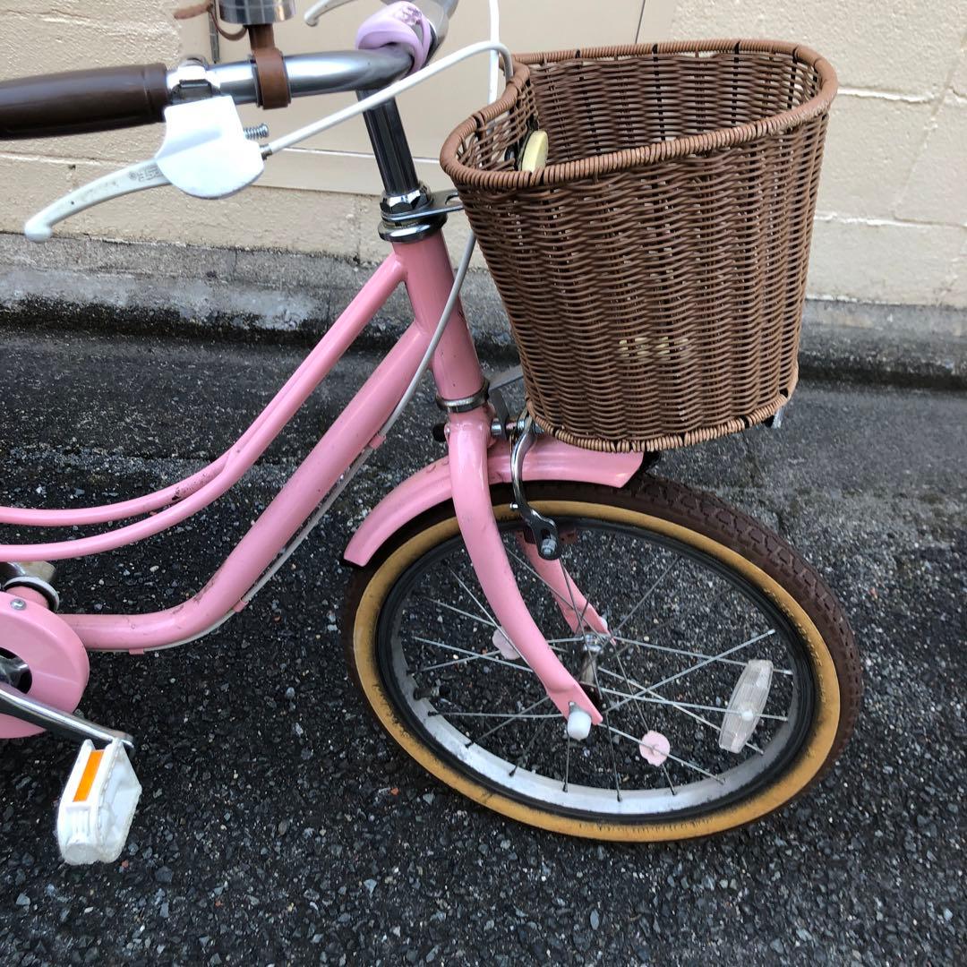 あさひ リトルフェリーク 18インチ スタンド　補助輪付 BAA