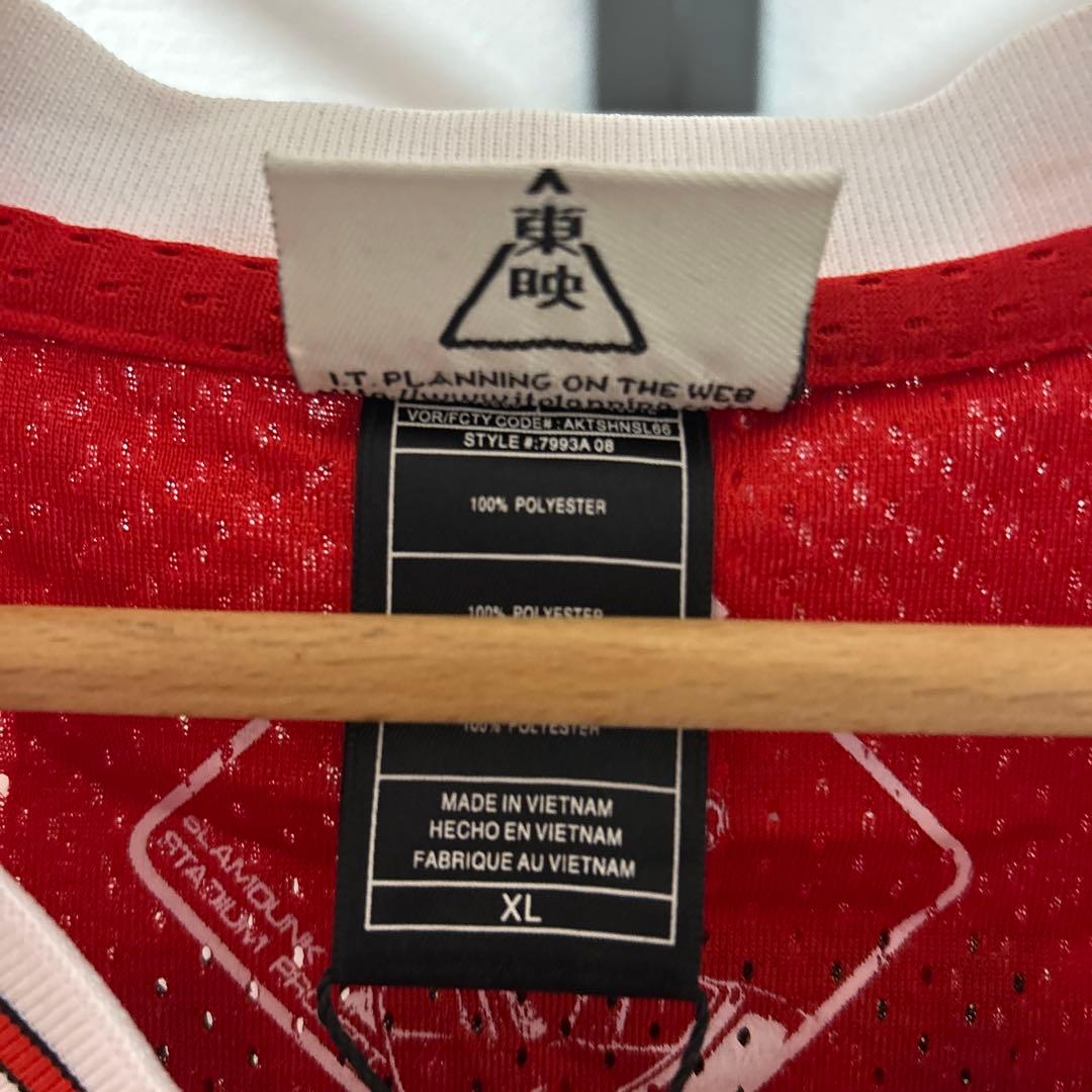 【新品】SLAM DUNK スラムダンク　#10 桜木花道　ユニホーム　XL