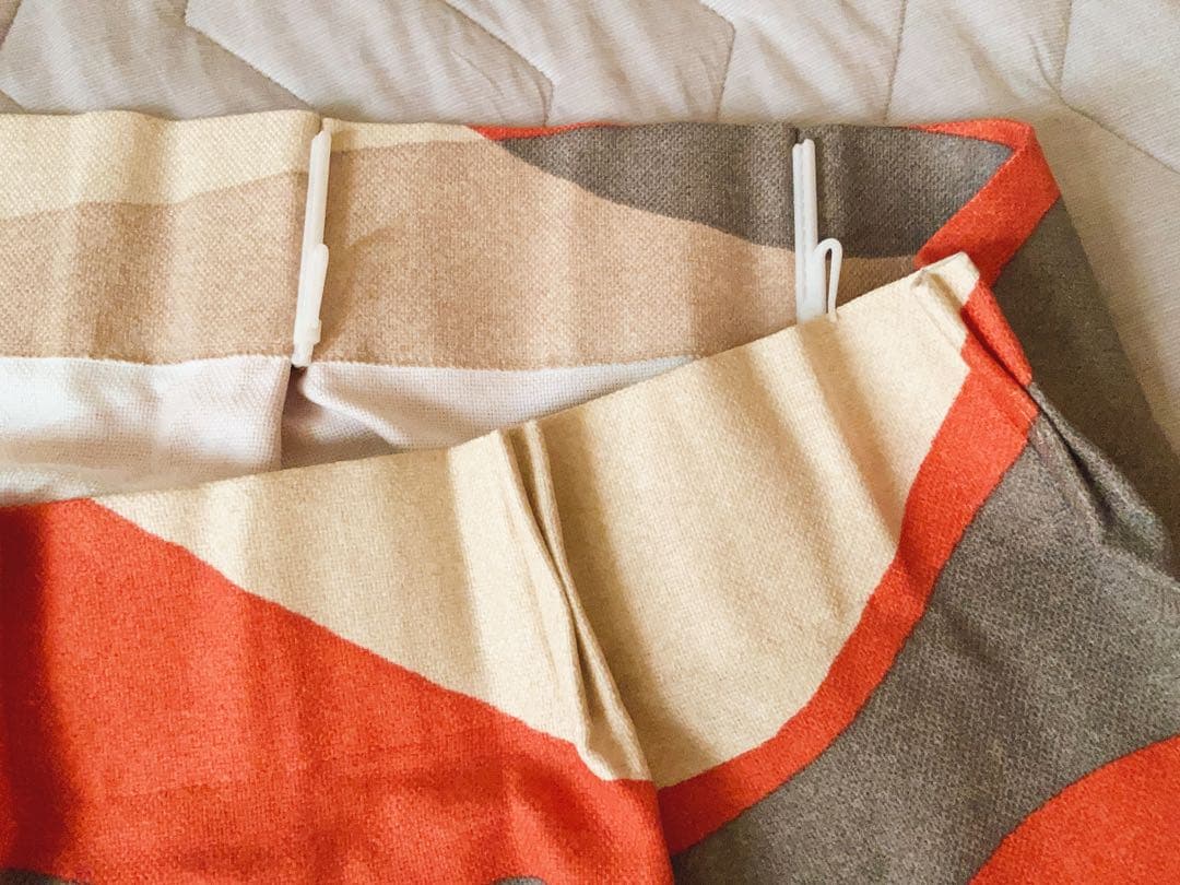 和モダン　オーダーカーテン　　縦205センチ