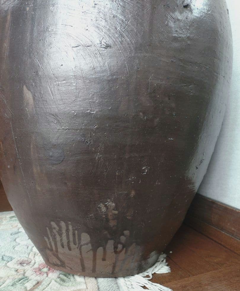 骨董　陶器製　水瓶　みずがめ