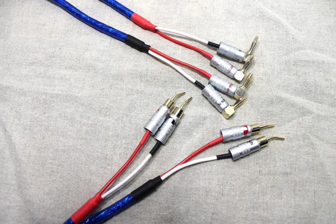 2200αゾノトーンZONOTONE 2mスピーカーケーブル　2本1セット