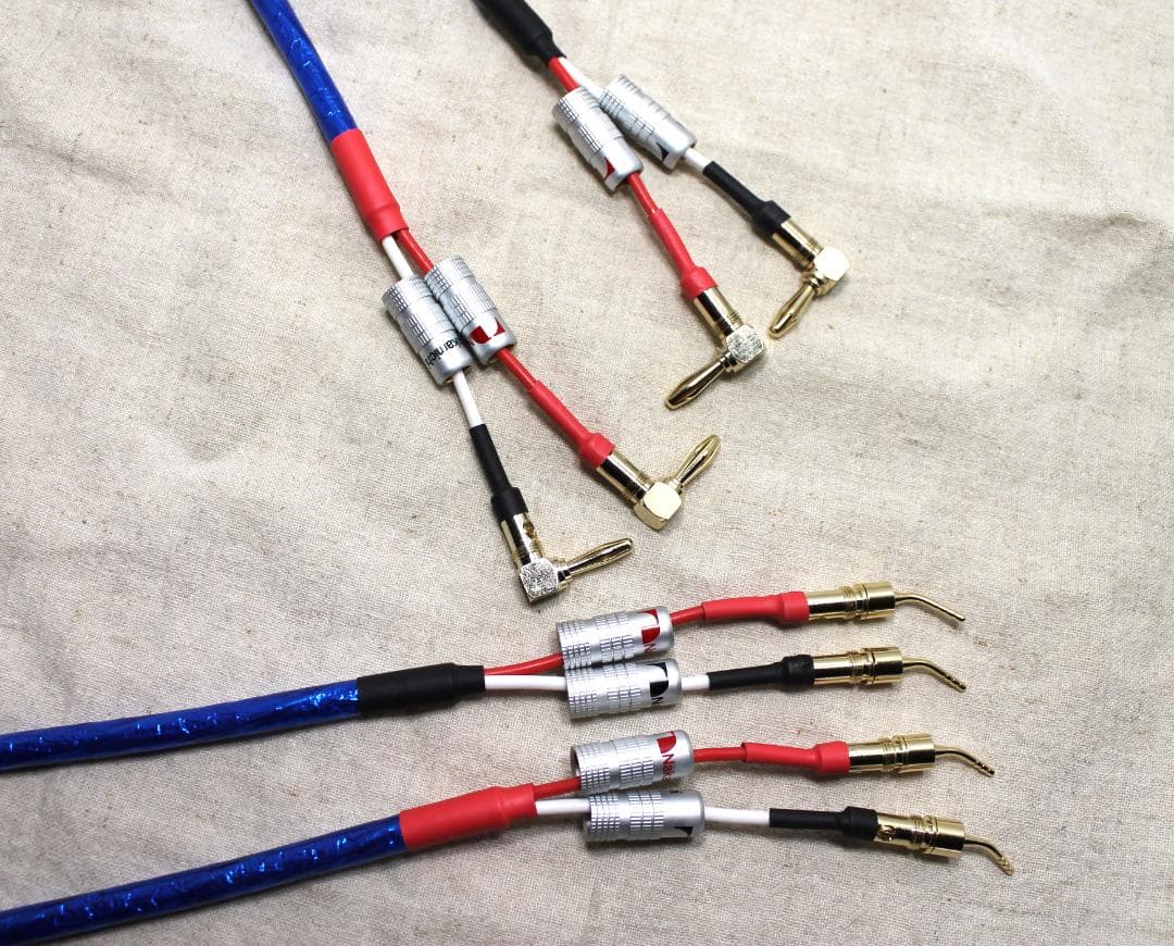 2200αゾノトーンZONOTONE 2mスピーカーケーブル　2本1セット