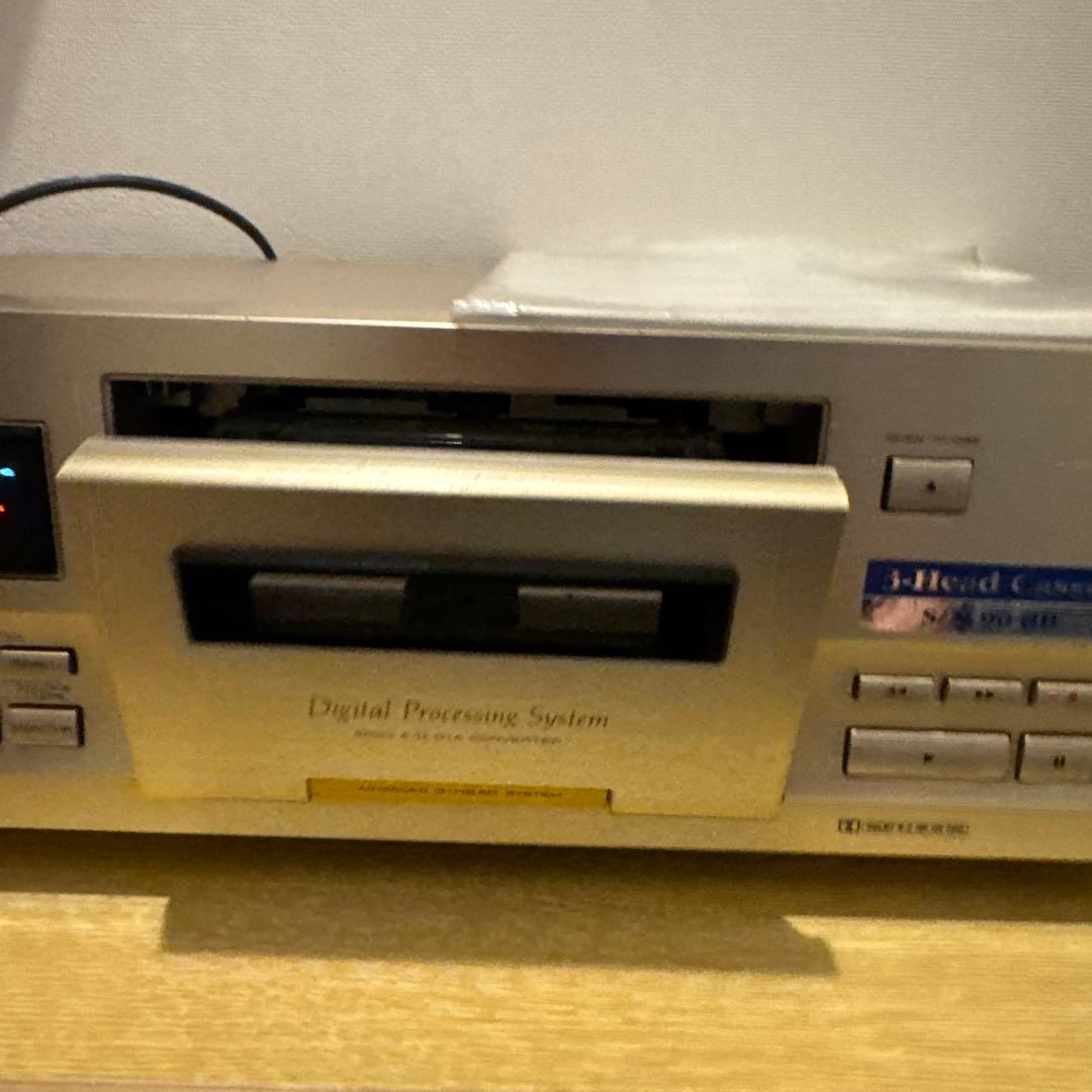 【動作品】Pioneer T-D7 パイオニア カセットデッキ リモコン付き