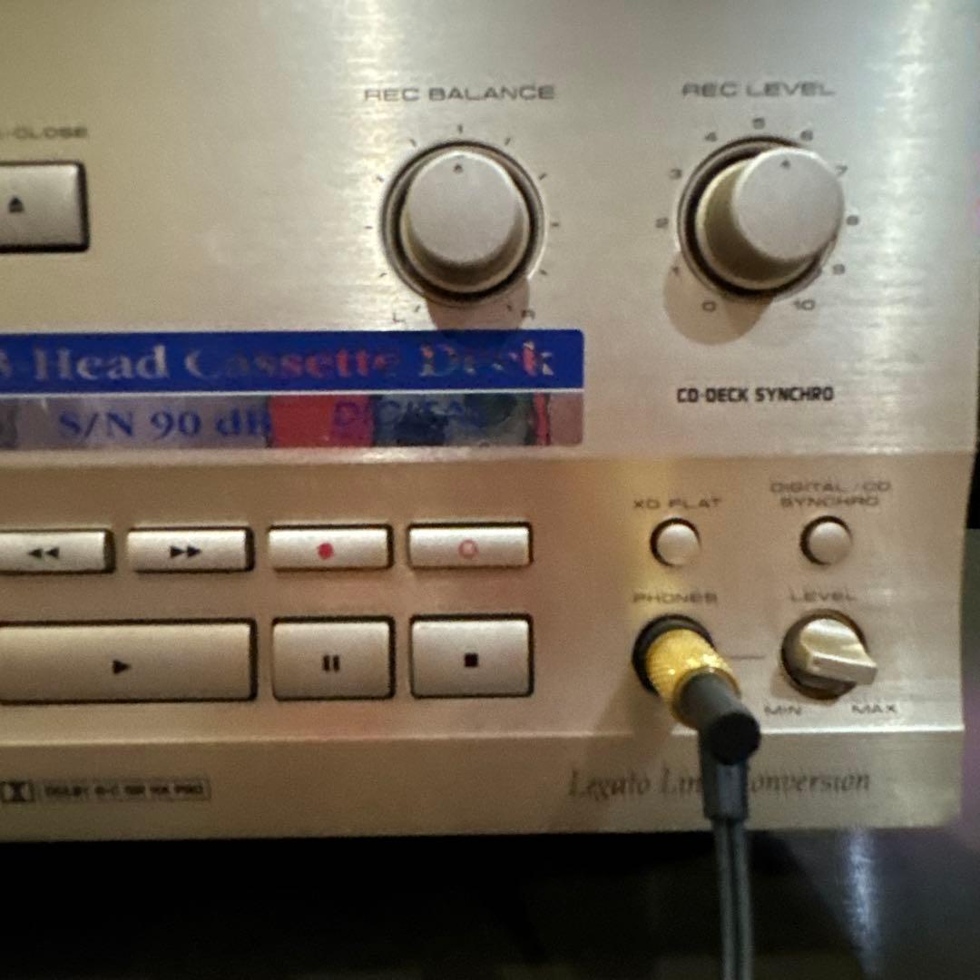 【動作品】Pioneer T-D7 パイオニア カセットデッキ リモコン付き