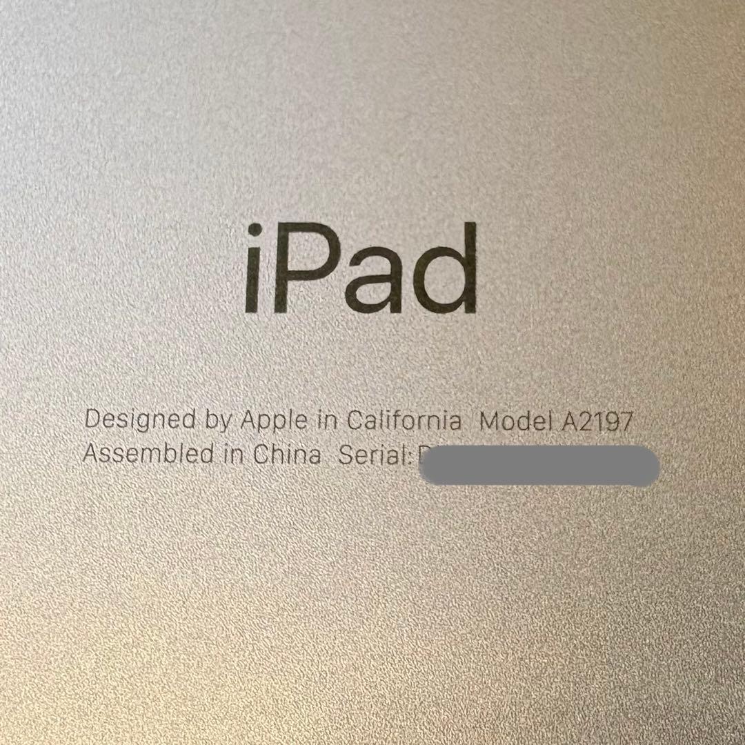 iPad 第7世代 128GB MW782J/A スペースグレイ