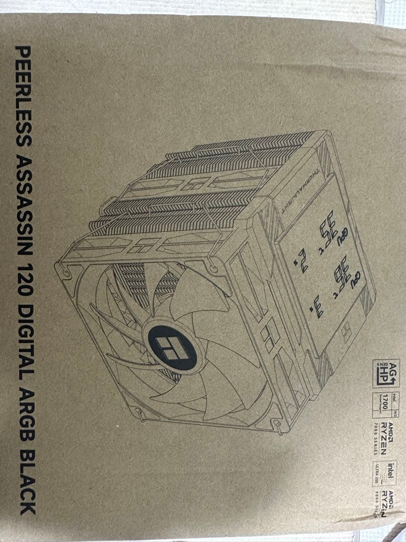 Peerless Assassin120 Digital ARGBCPUクーラー