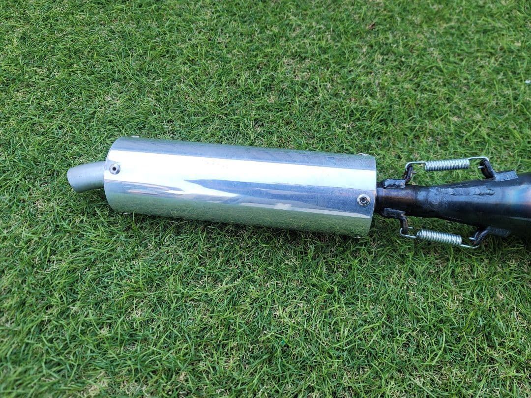 スズキ レッツ2 ZZ ストレートチャンバー マフラー rb-works