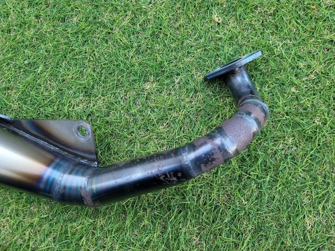 スズキ レッツ2 ZZ ストレートチャンバー マフラー rb-works