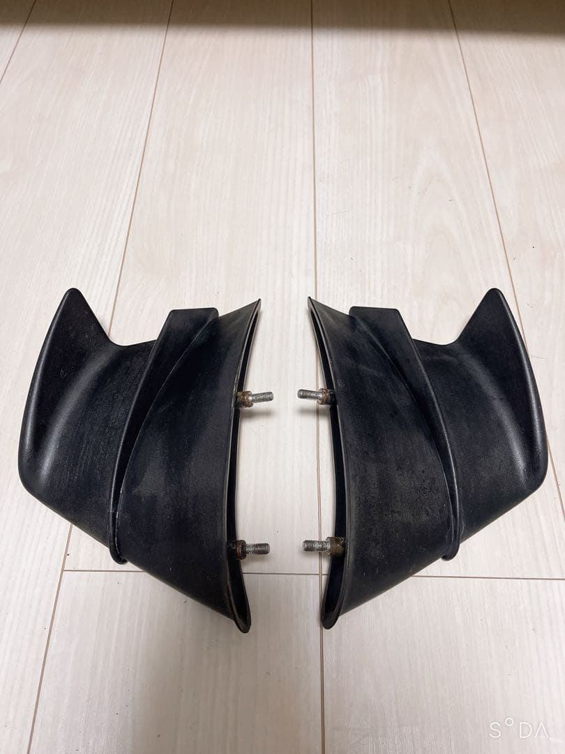 ウイングレット バイクウイング GPスタイル (マットブラック)