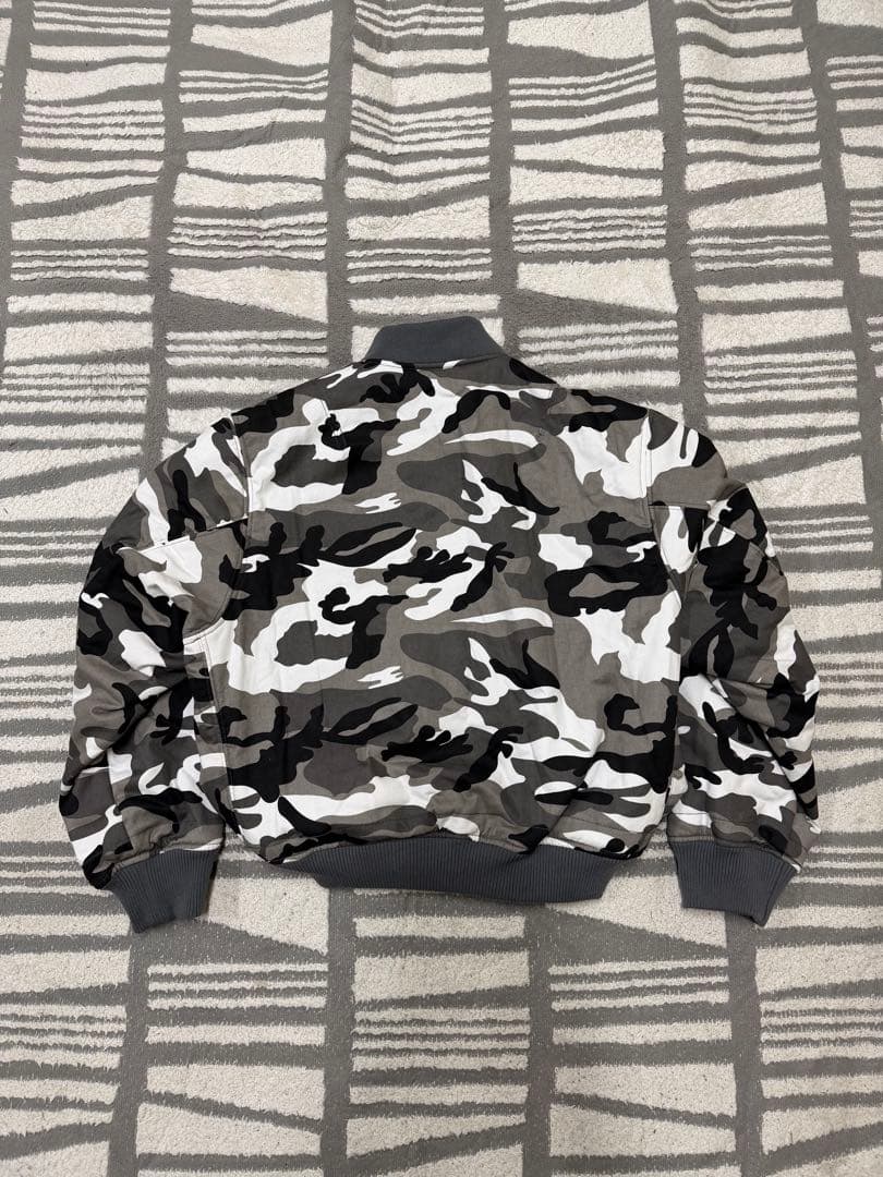 ジャケット・アウター BELVET Camo Reversible MA-1 Jacket