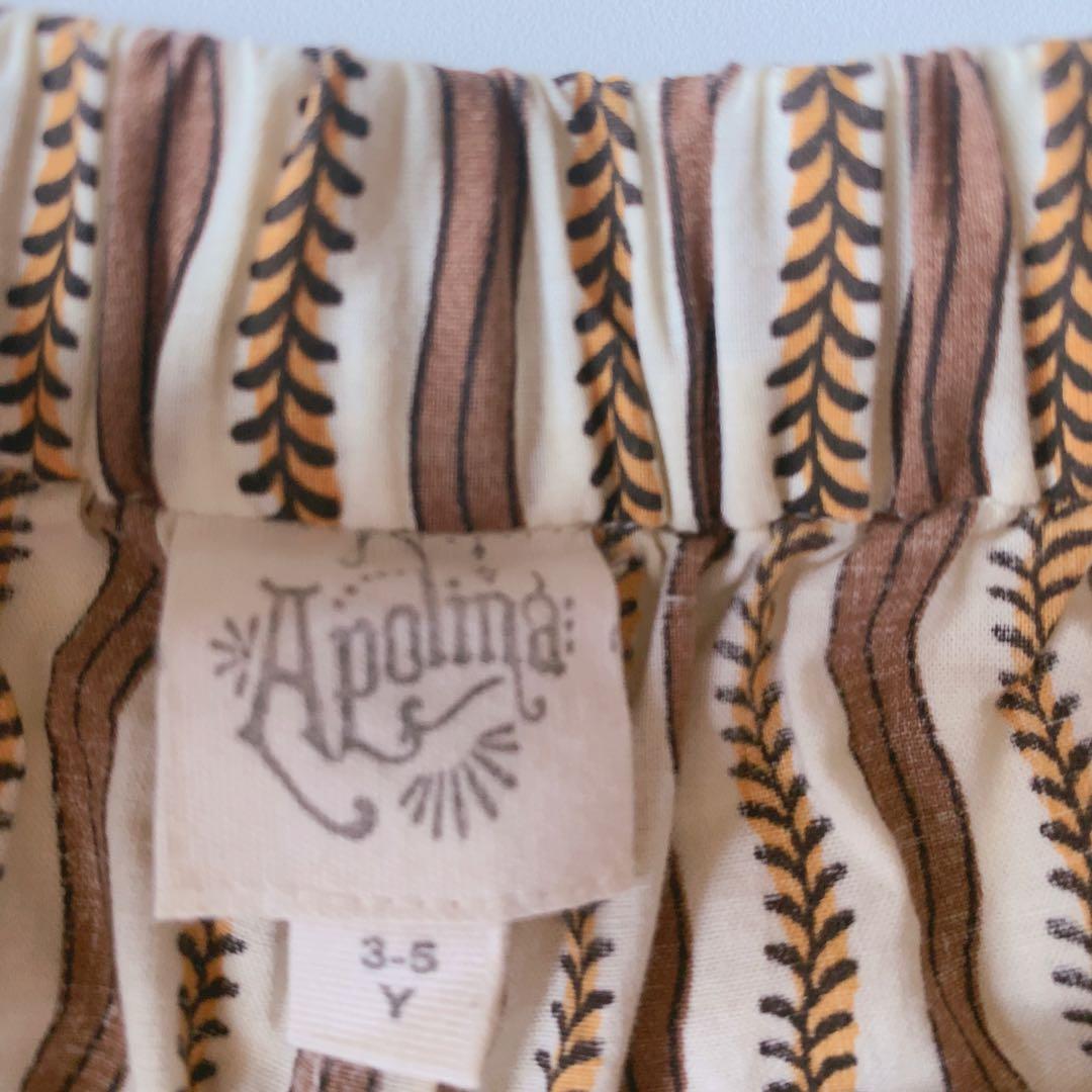 apolina kids セットアップ　3-5y