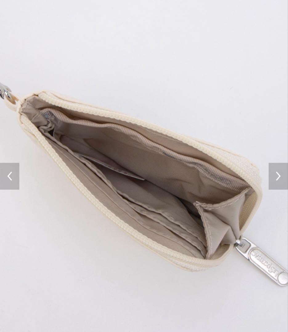 【新品未使用】Ameri Vintage レスポートサックマルチポーチ　シルバー