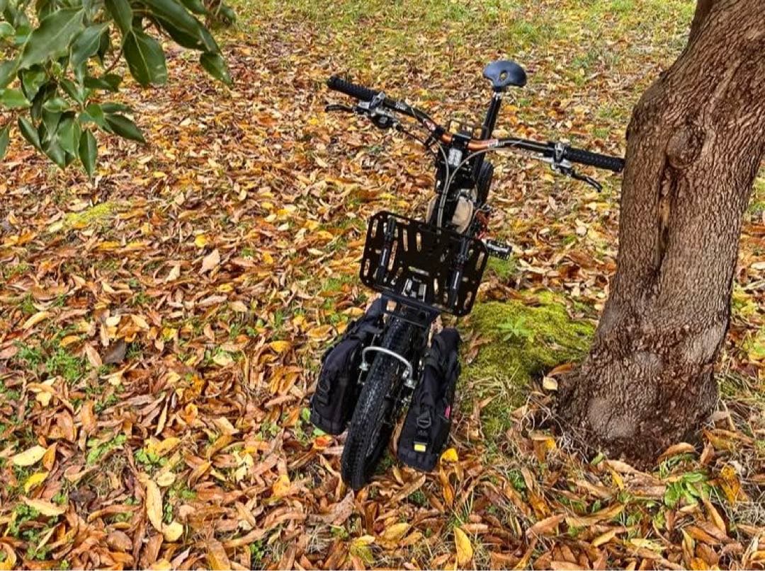 ダホン用　ハンドルポスト(伸縮式) カーボンハンドル　ステム