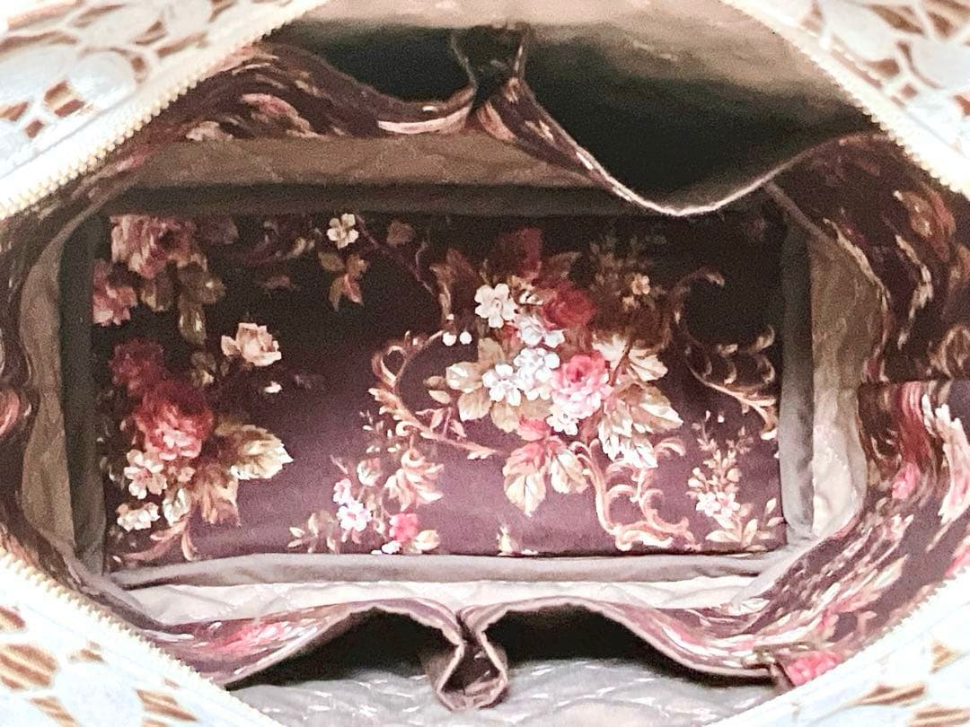 ♡*♡様 薔薇の花かご トートバッグ パッチワーク