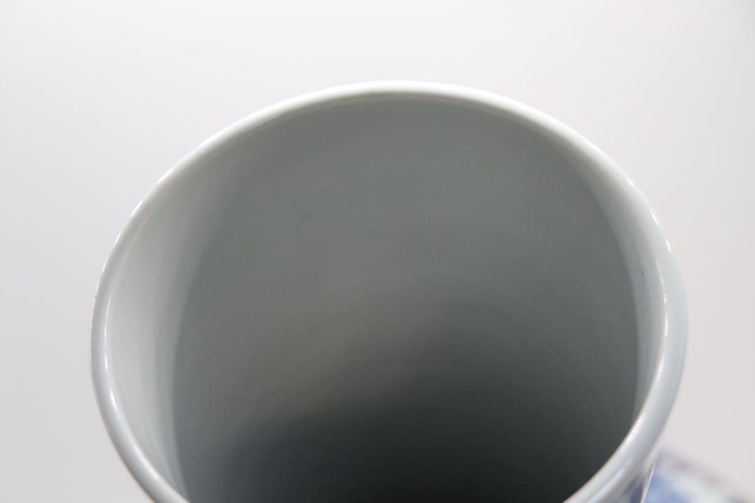 中国　青華釉裏紅　龍紋大瓶　大清康熙年製銘　高さ48cm 送料込み260124