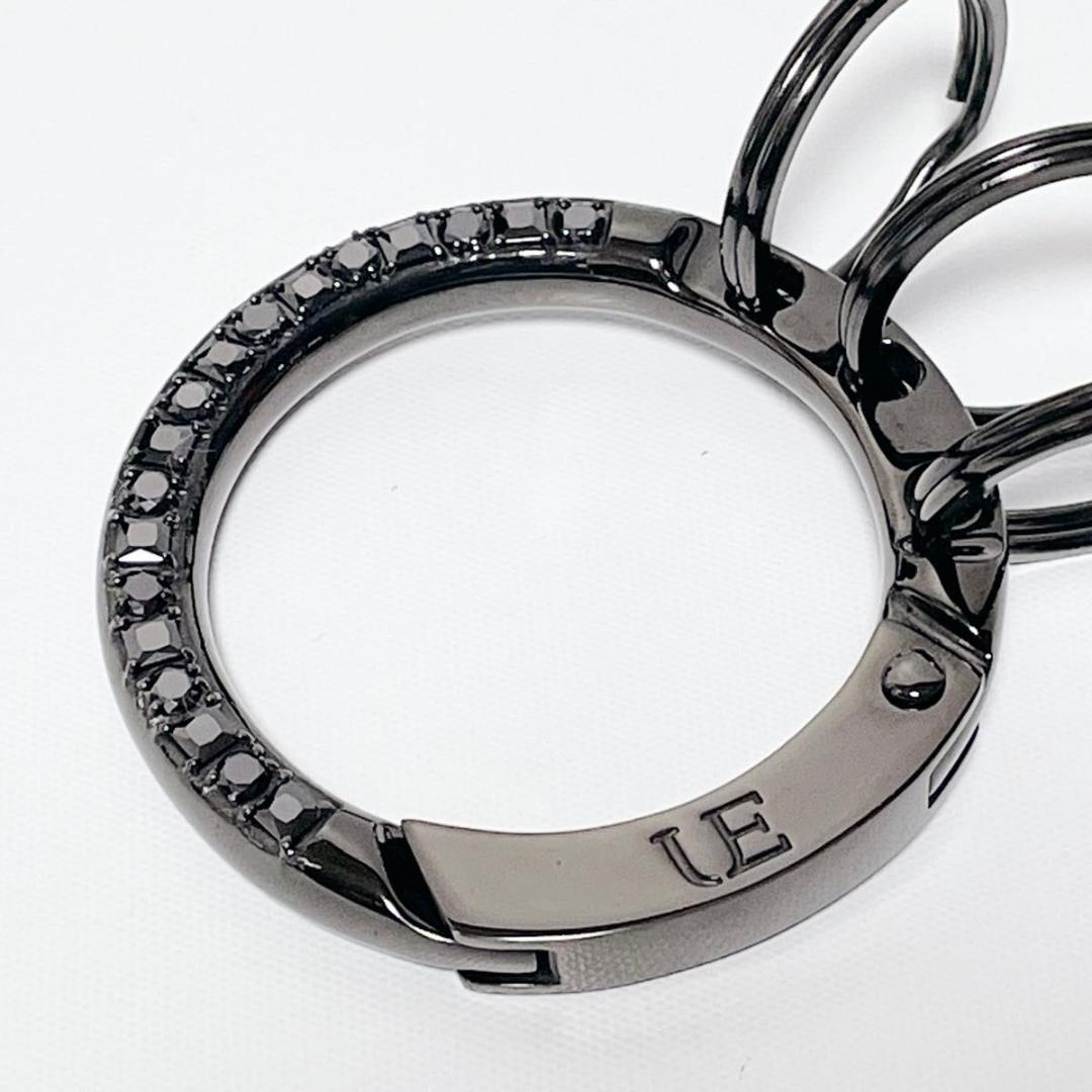 ユニフォームエクスペリメント サークルジルコニアカラビナ ブラック 黒 未使用