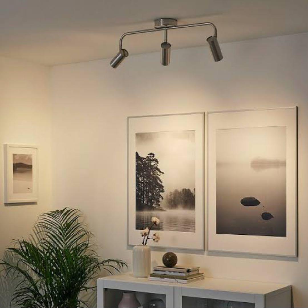 【生産終了】IKEA （ヴィッルモー）スポットライト LED電球付き