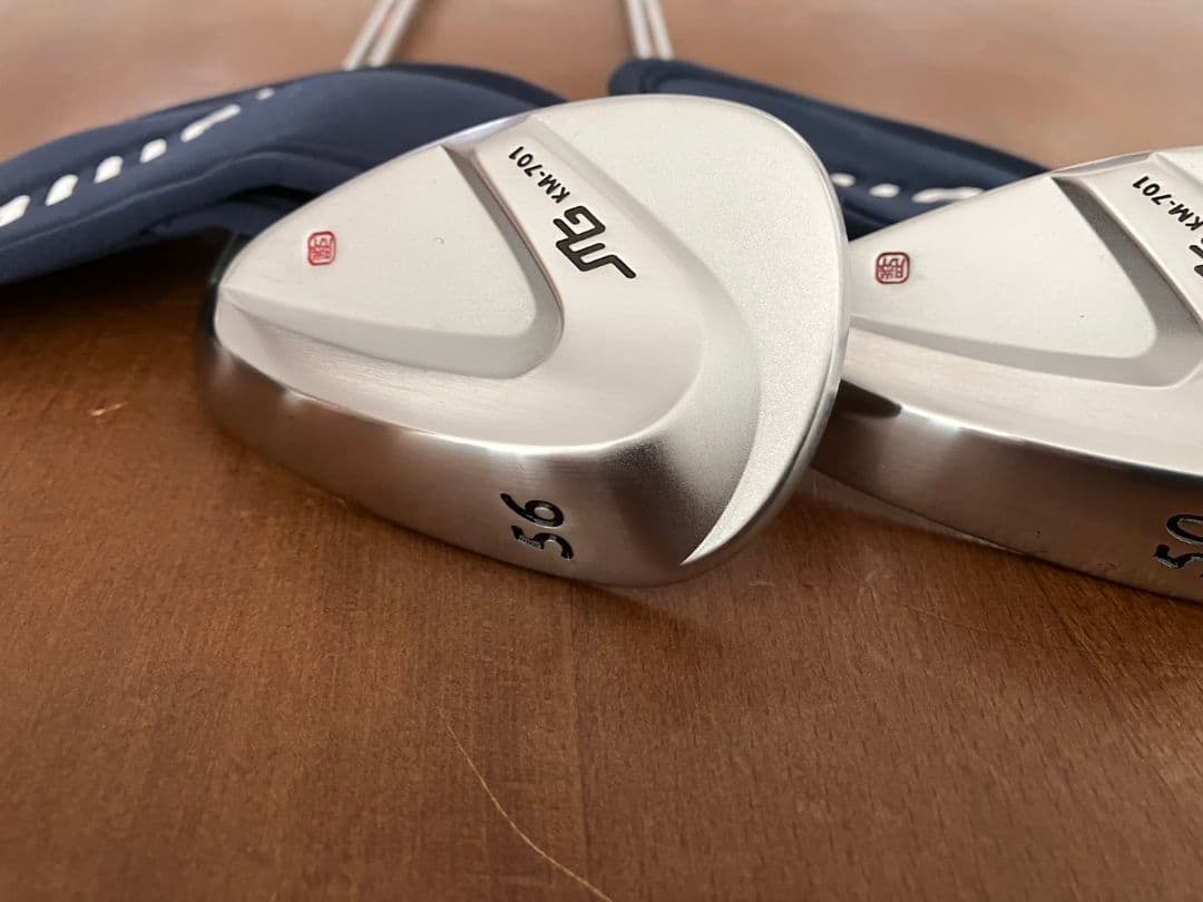 生産終了モデル純鉄ウェッジ 三浦技研 超美品 KM-701 50度+56度