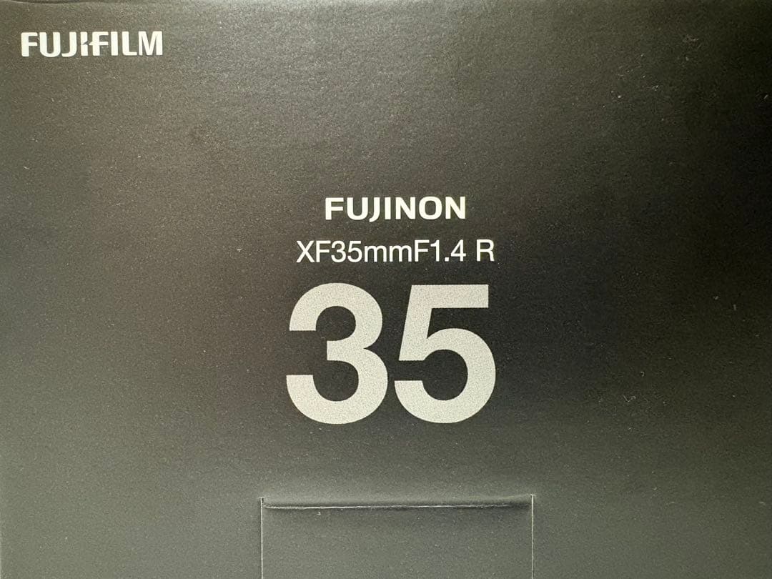 【美品】FUJIFILM フジノン XF 35mm F1.4 R