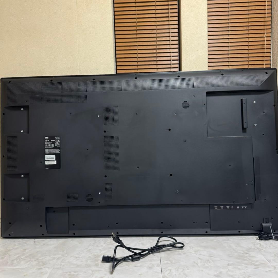 NEC 65型タッチパネル内蔵液晶ディスプレイ タッチパネル式大型モニター