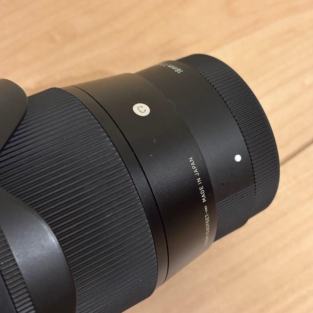 最終価格SIGMA 16mm F1.4 DC DN レンズsony Eマウント