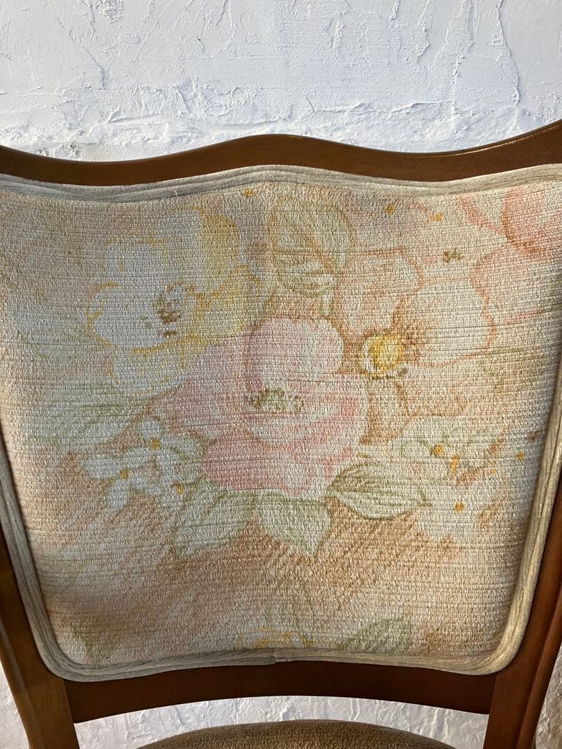 マルニ 猫足 アームチェア 花柄 ①