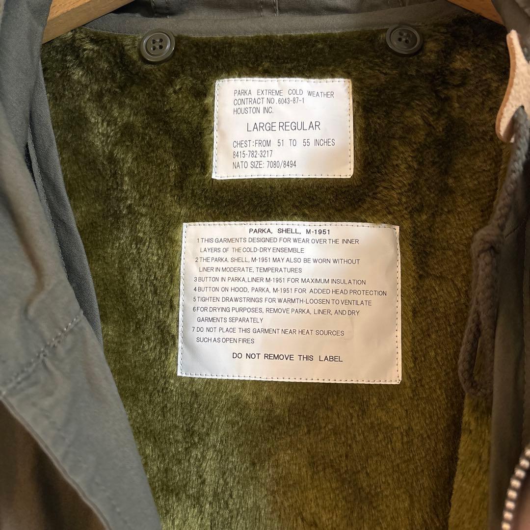 新品未使用タグ付き！！ HOUSTON モッズコート