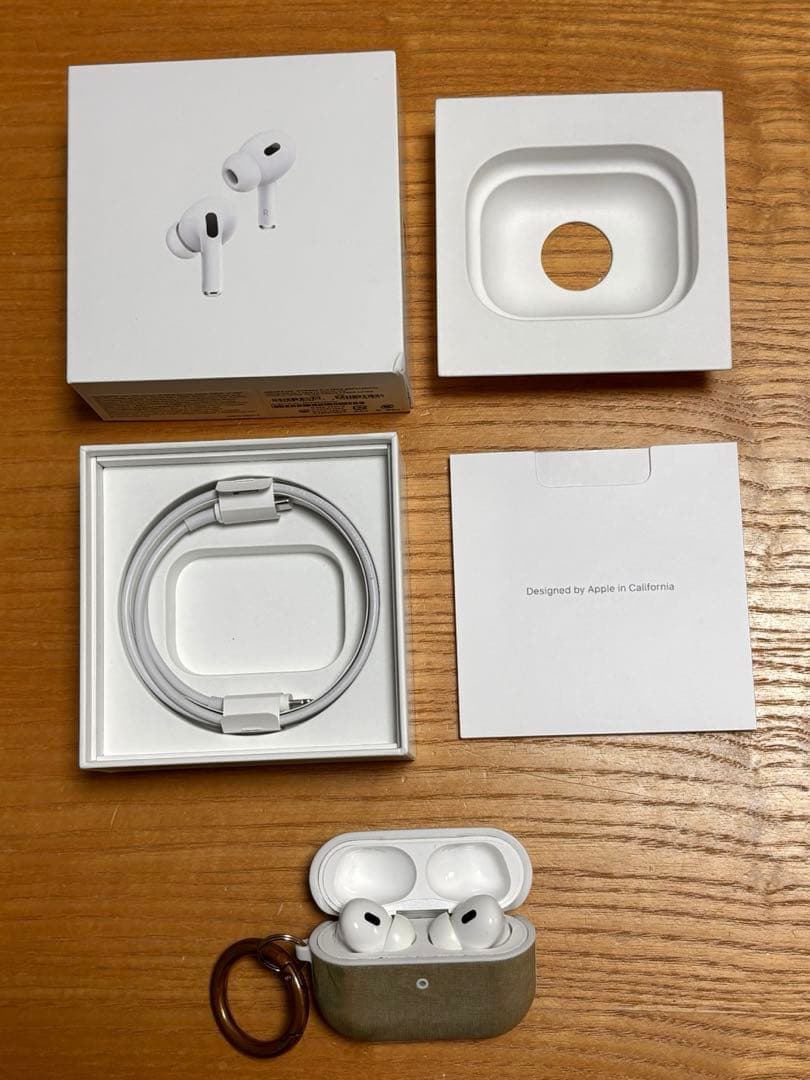 AirPods Pro 第２世代 本体 充電ケース＋保護ケース付き
