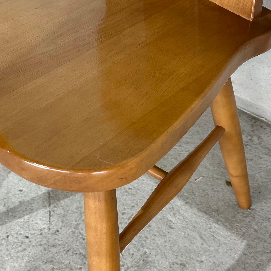 ✦karimoku✦ カリモク RUSTIC チェア／ニング 椅子／昭和レトロ③