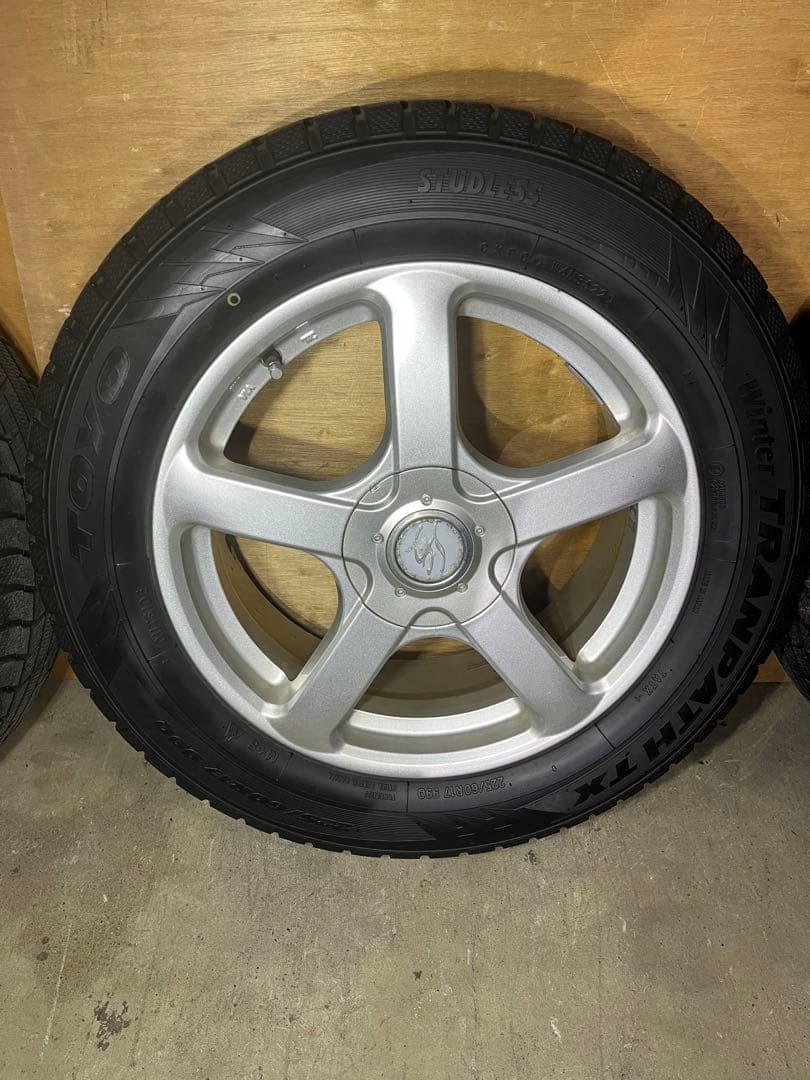 225/60R17 スタッドレスホイールセット　アルファード　ヴェルファイア