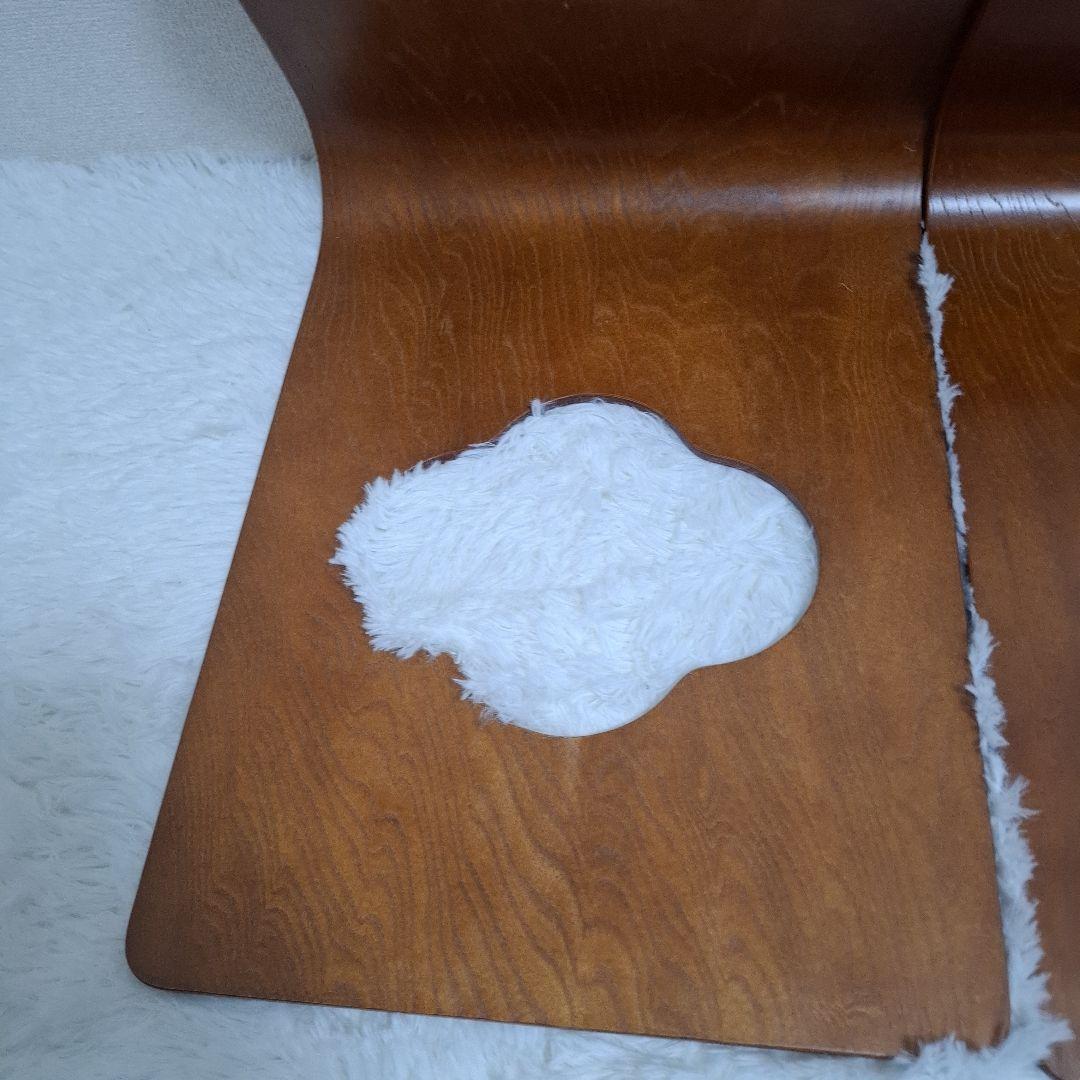 【美品】光製作所 木製座椅子 曲げ座椅子 和座椅子 旅館椅子 6脚セット