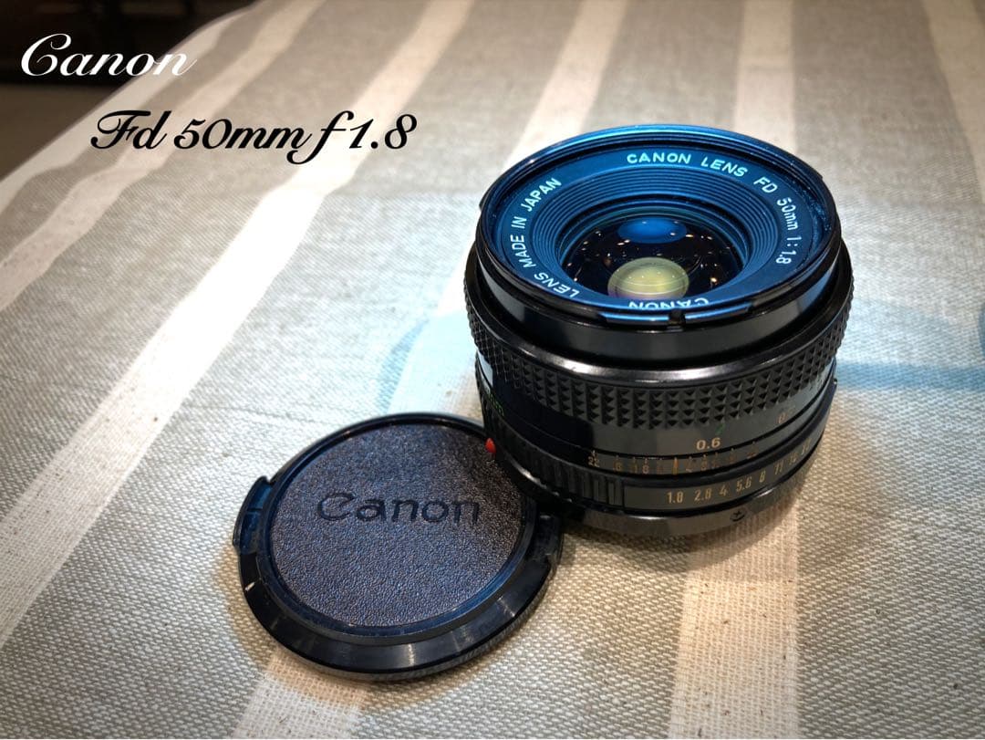 ★canon al-1★fd 50mm f1.8★完動品＊美品＊初期保証付き