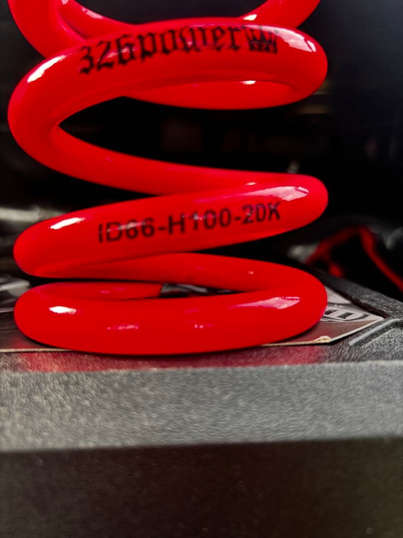 326power 赤ピンクスプリング ID66-H100-20K