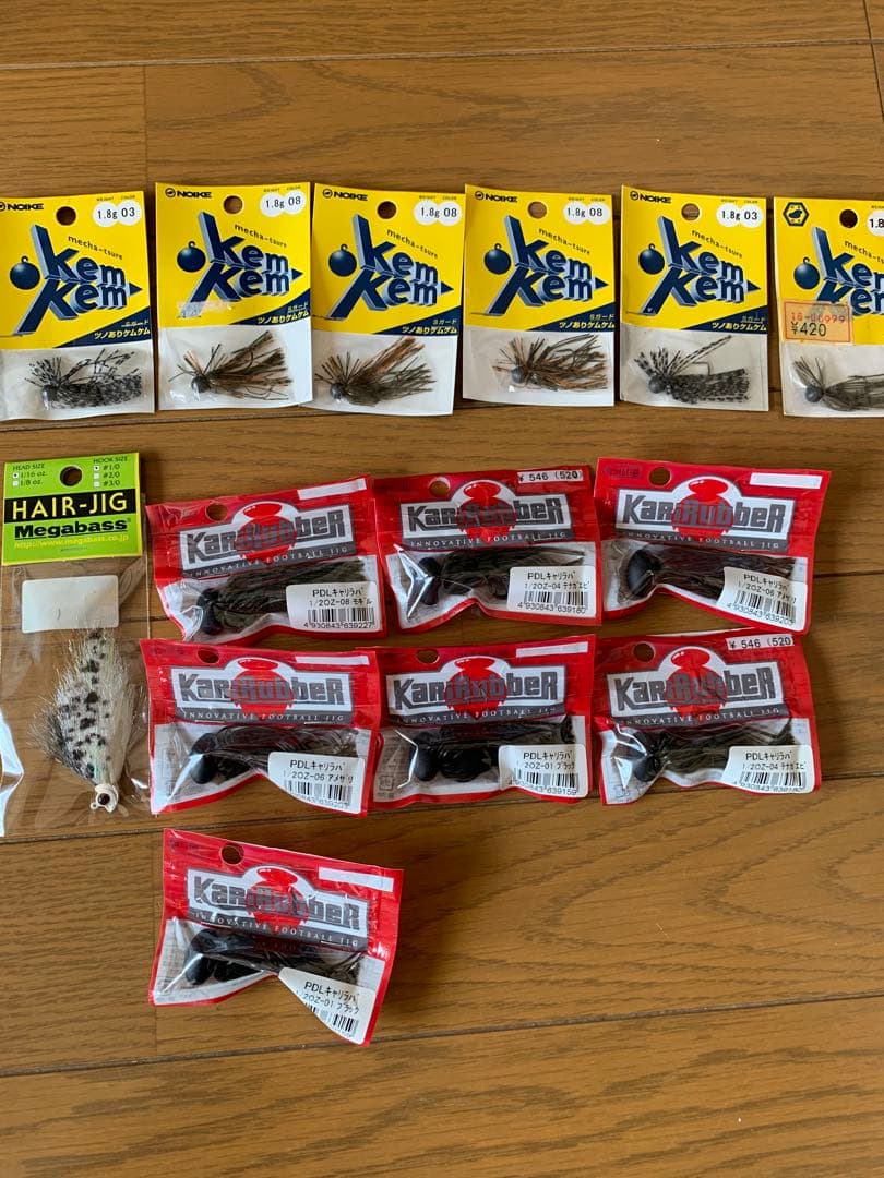 バス釣り引退BOXセット　おまけ新品未使用スピナーベイト 5枚付き