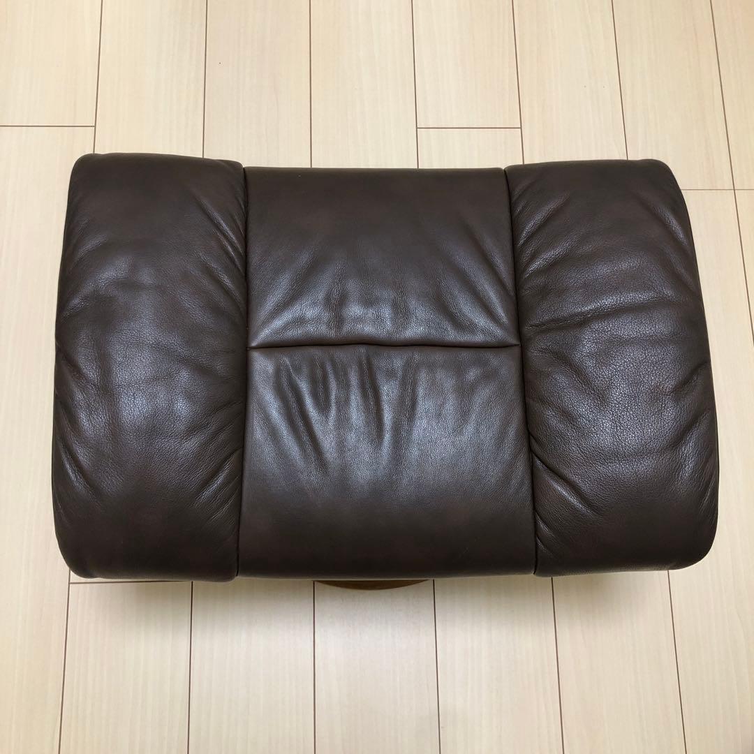 EKORNES（エコーネス） ストレスレス オットマン 北欧家具 本革 茶色