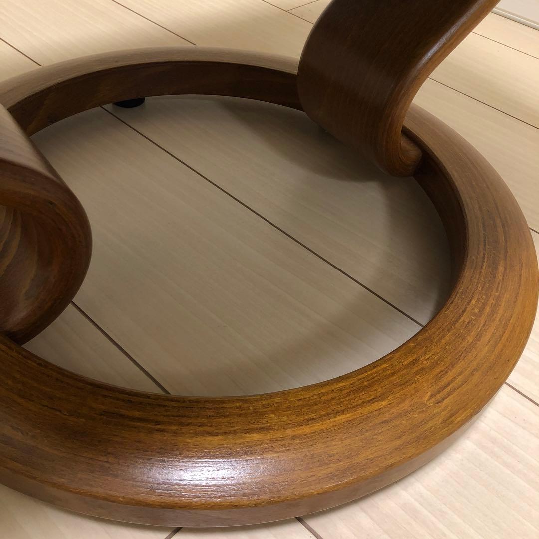 EKORNES（エコーネス） ストレスレス オットマン 北欧家具 本革 茶色