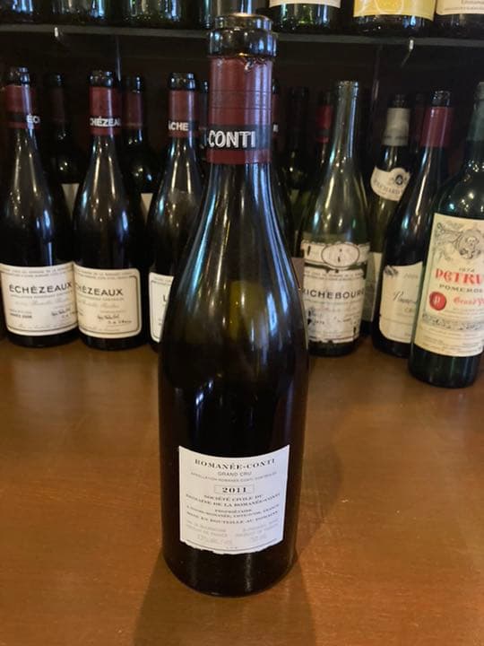 ロマネコンティ　2011　空き瓶＋コルク