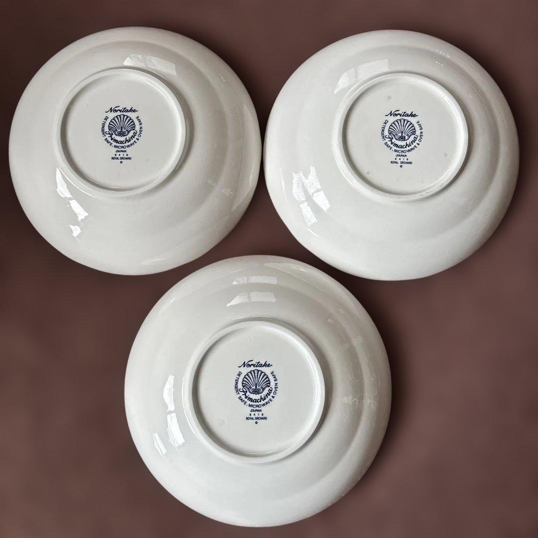 【未使用】ノリタケ ロイヤルオーチャード　深皿 スープ皿 カレー皿＋３種皿各３枚