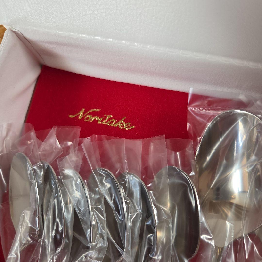 【新品】年代物、Noritake ステンレススプーン 12本セット