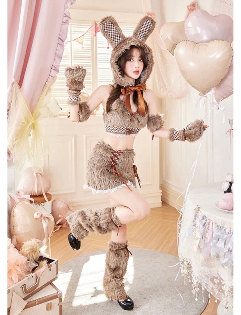 Malymoon テディバニーbrown