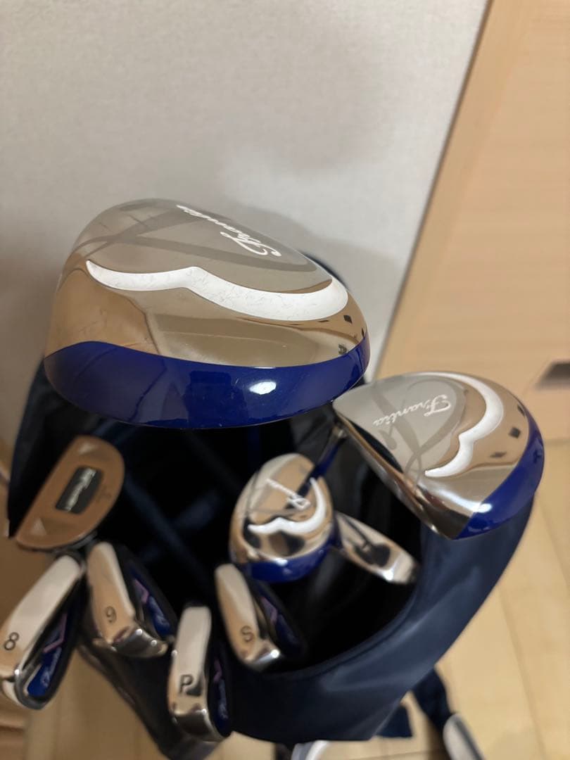 レディース フランティアクラブセット +パター【ほぼ未使用品】